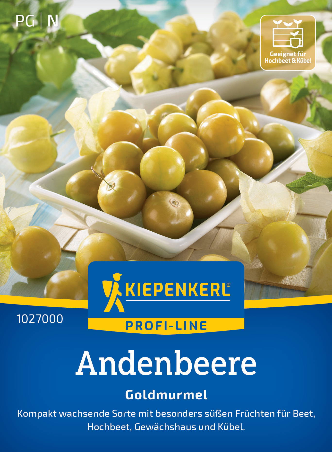 Andenbeerensamen Goldmurmel