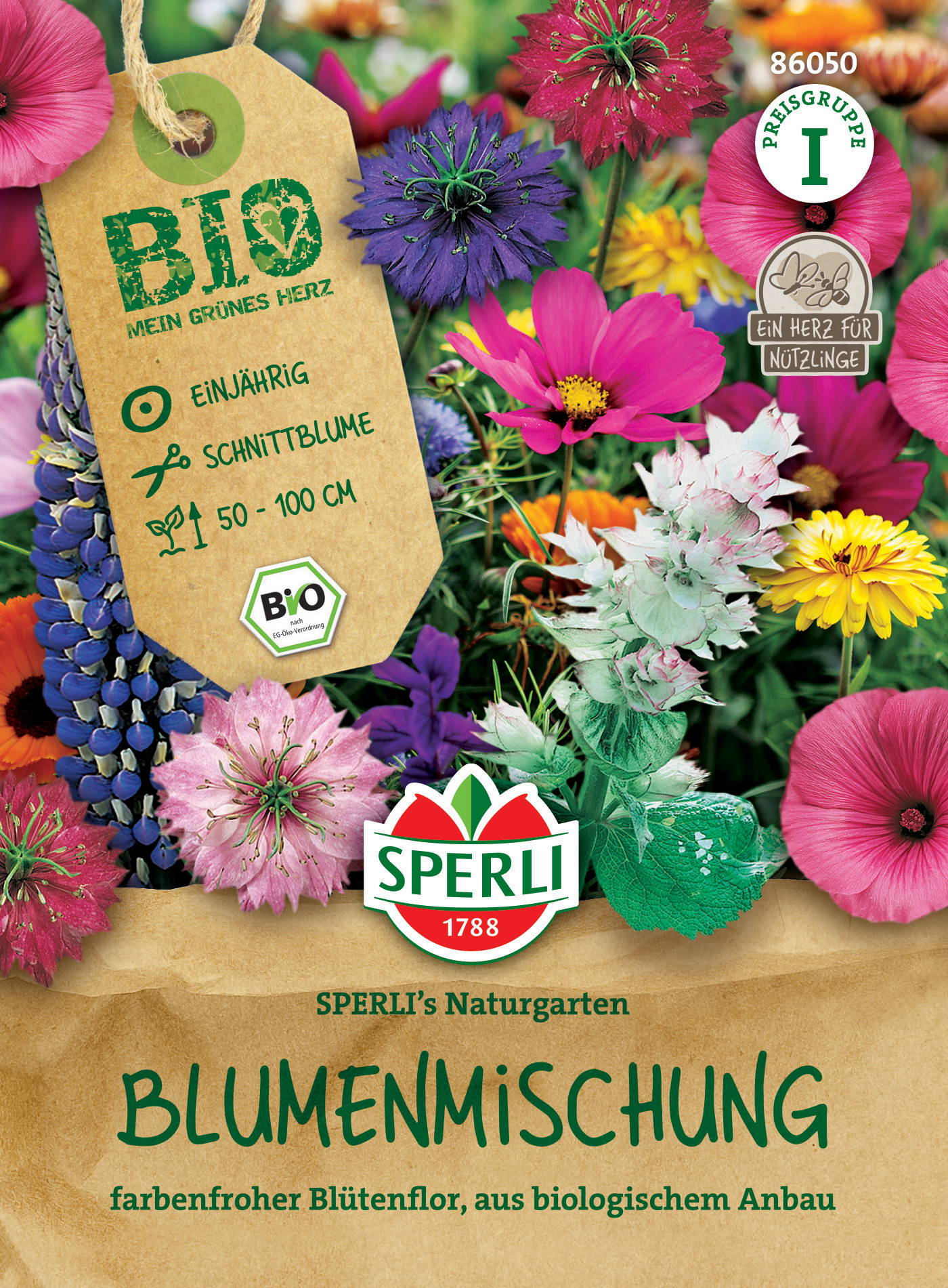 BIO Blumensamen-Mischung