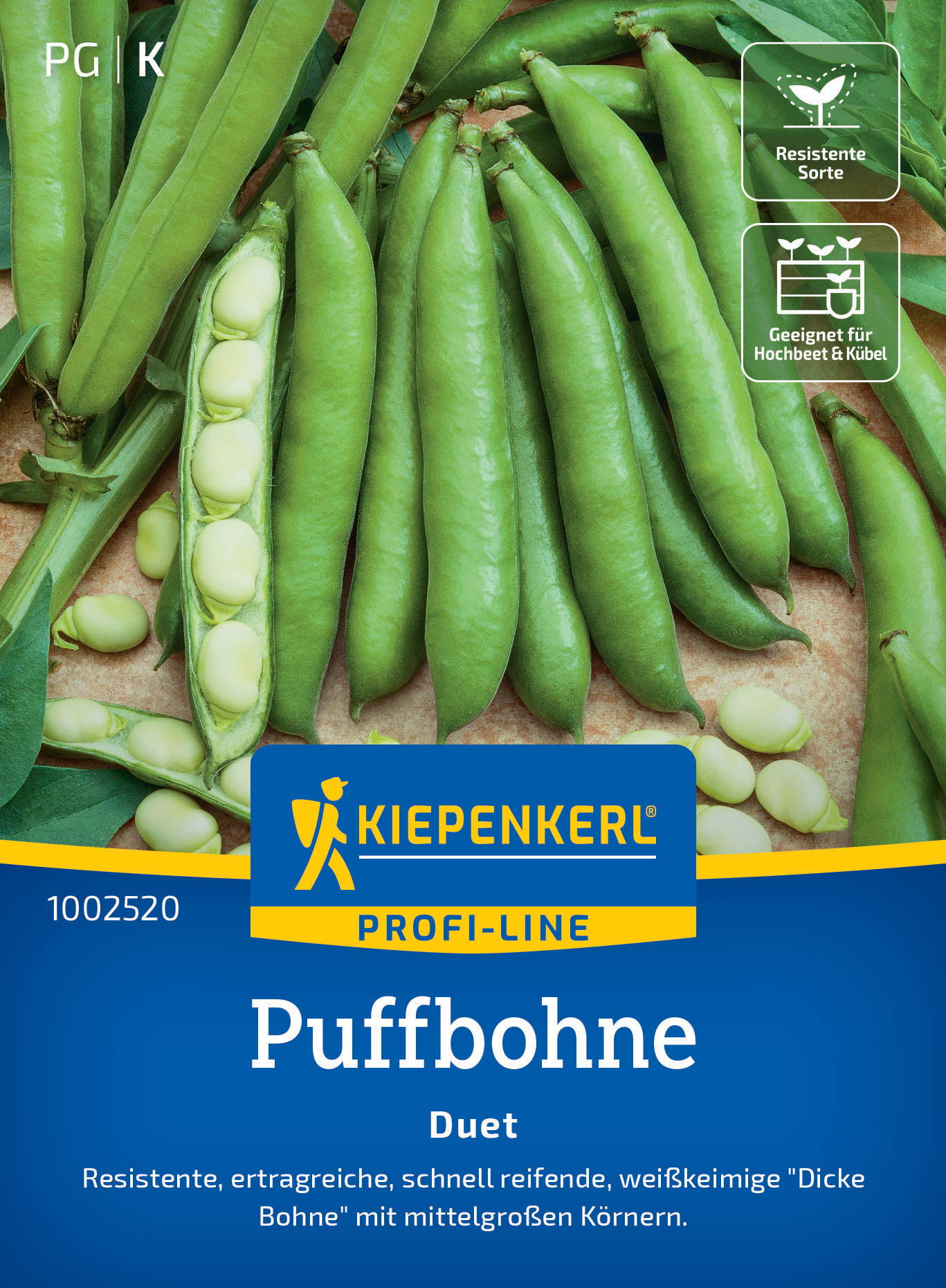 Puffbohnensamen Duet