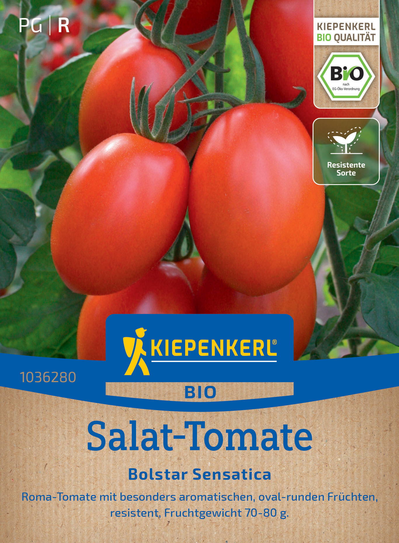 BIO Salat-Tomatensamen Bolstar Sensatica, F1