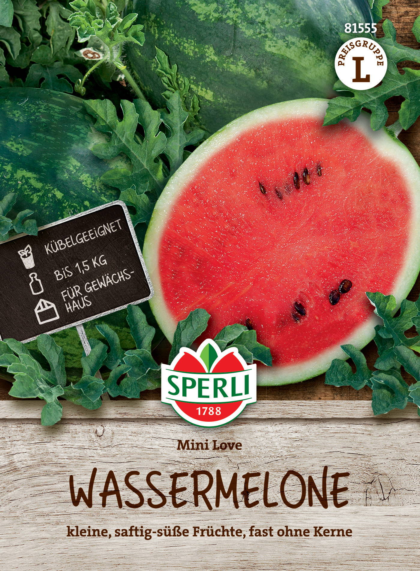 Wassermelonensamen Mini Love, F1