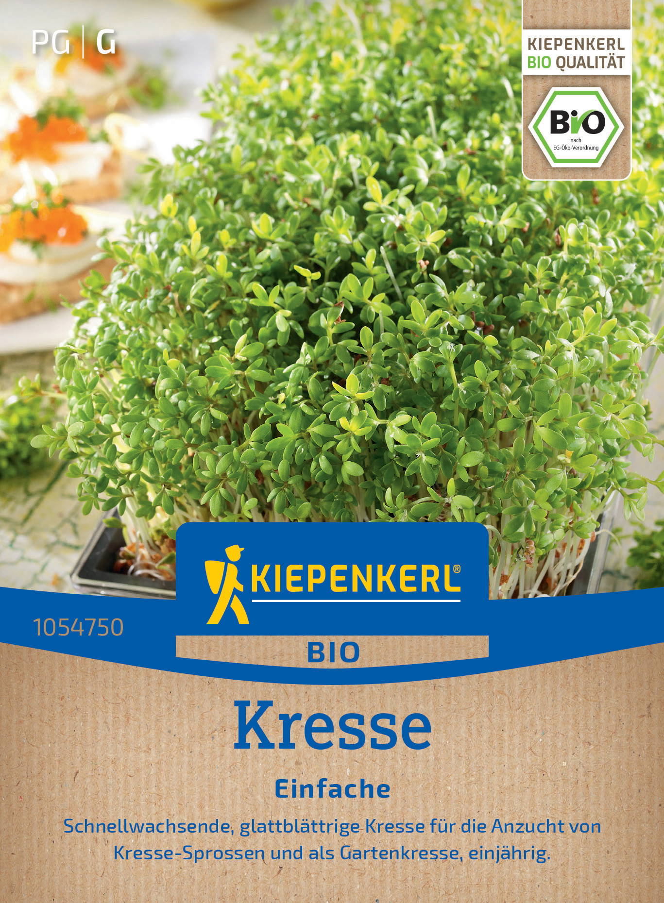 BIO Kressesamen Einfache