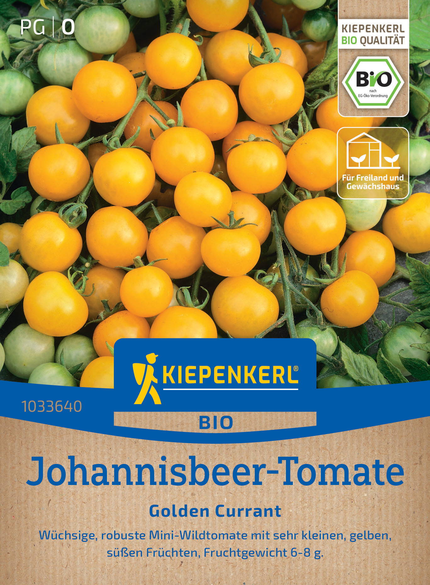 BIO Johannisbeer-Tomatensamen Golden Currant