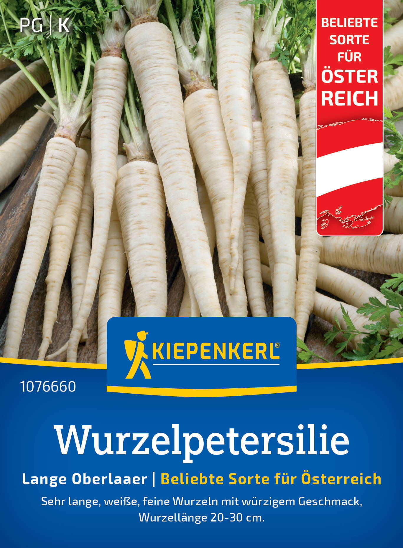 Wurzelpetersiliesamen Lange Oberlaaer