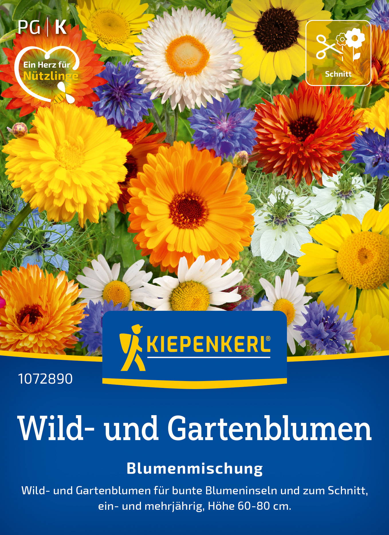 Blumensamen-Mischung Wild und Gartenblumen
