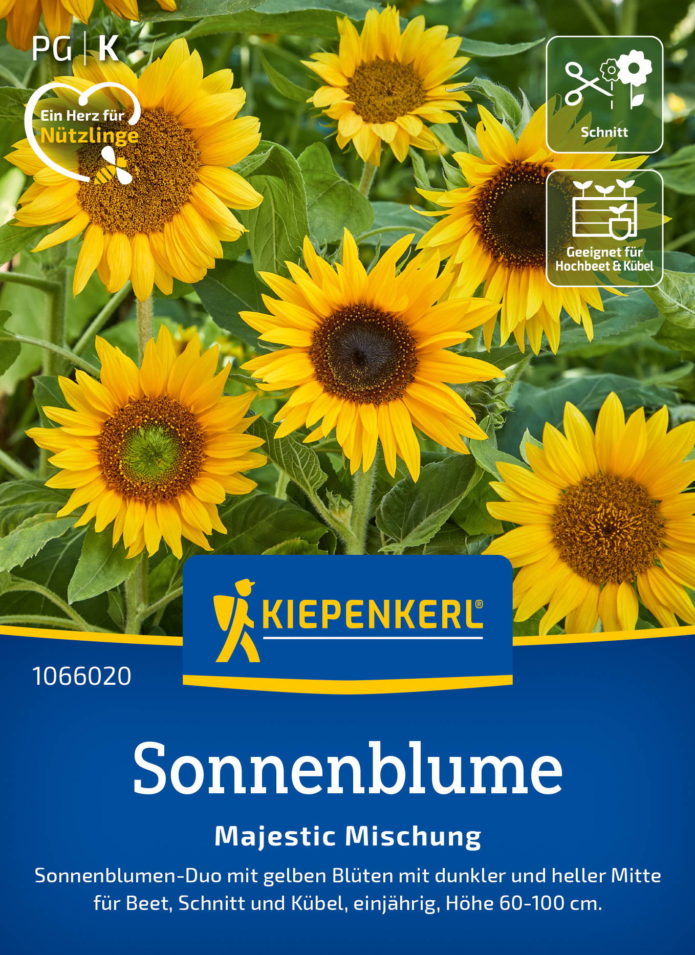 Sonnenblumensamen Majestic Mischung