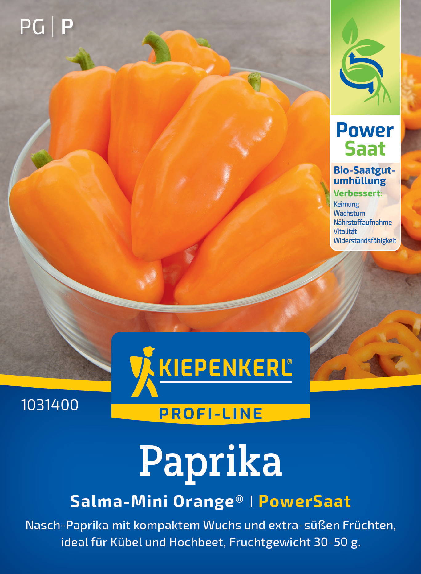 Paprikasamen Salma-Mini Orange®, F1, PowerSaat