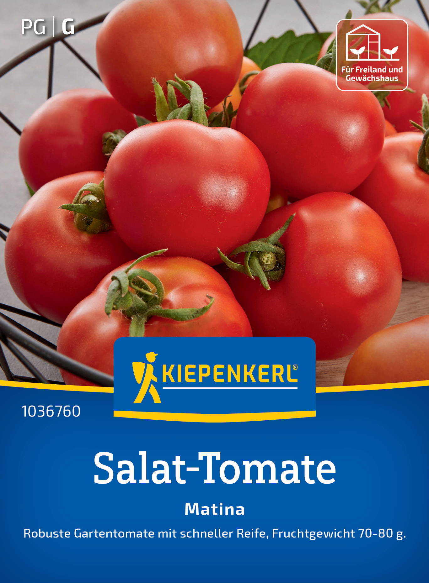 Rote Tomaten auf einem Korb, grüne Stengel und Blätter, hintergrund weiß.
