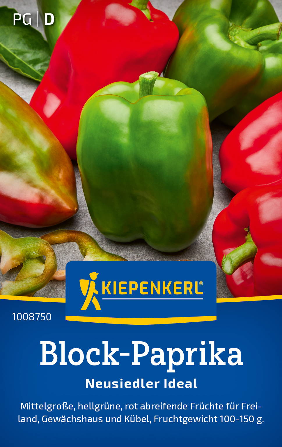 Block-Paprikasamen Neusiedler Ideal