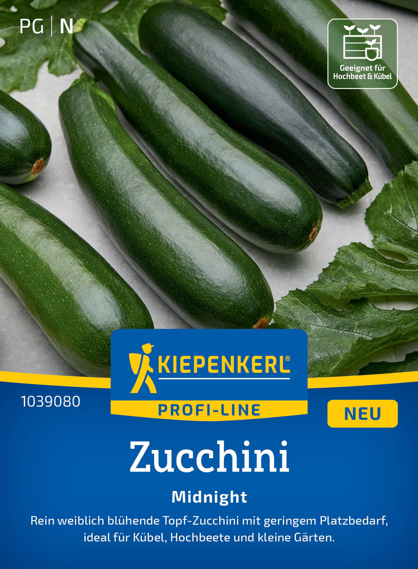 Zucchinisamen Midnight, F1