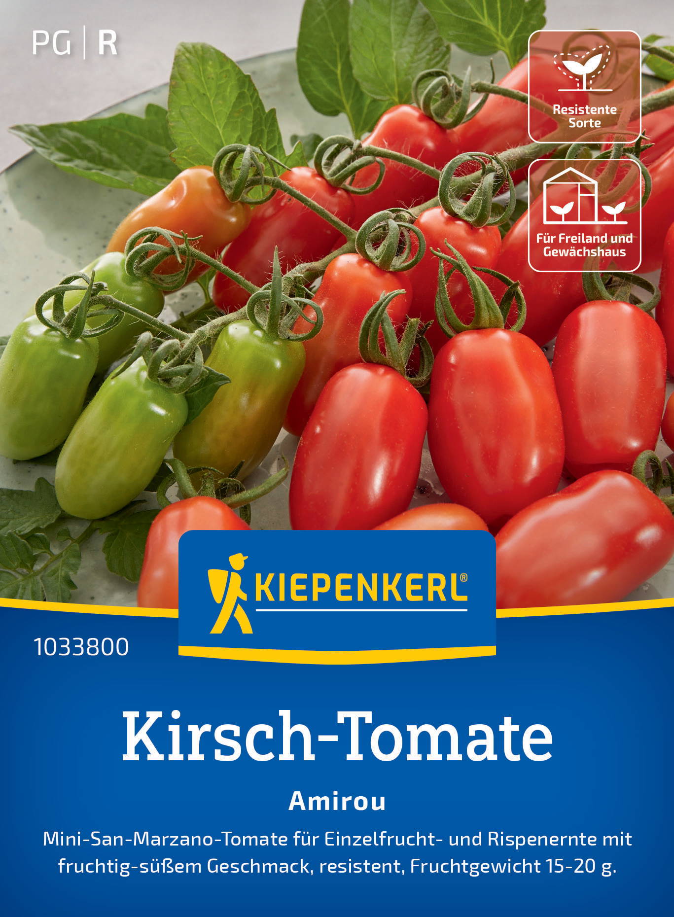Kirsch-Tomatensamen Amirou, F1