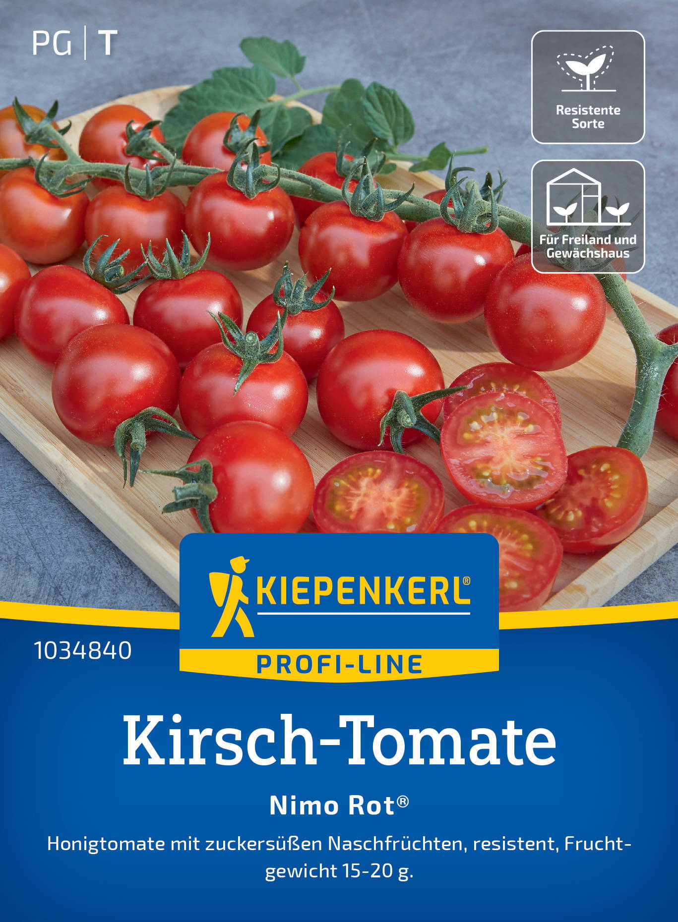 Kirsch-Tomatensamen Nimo Rot®, F1 