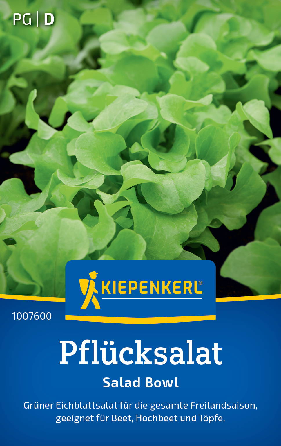 Pflücksalatsamen Salad Bowl