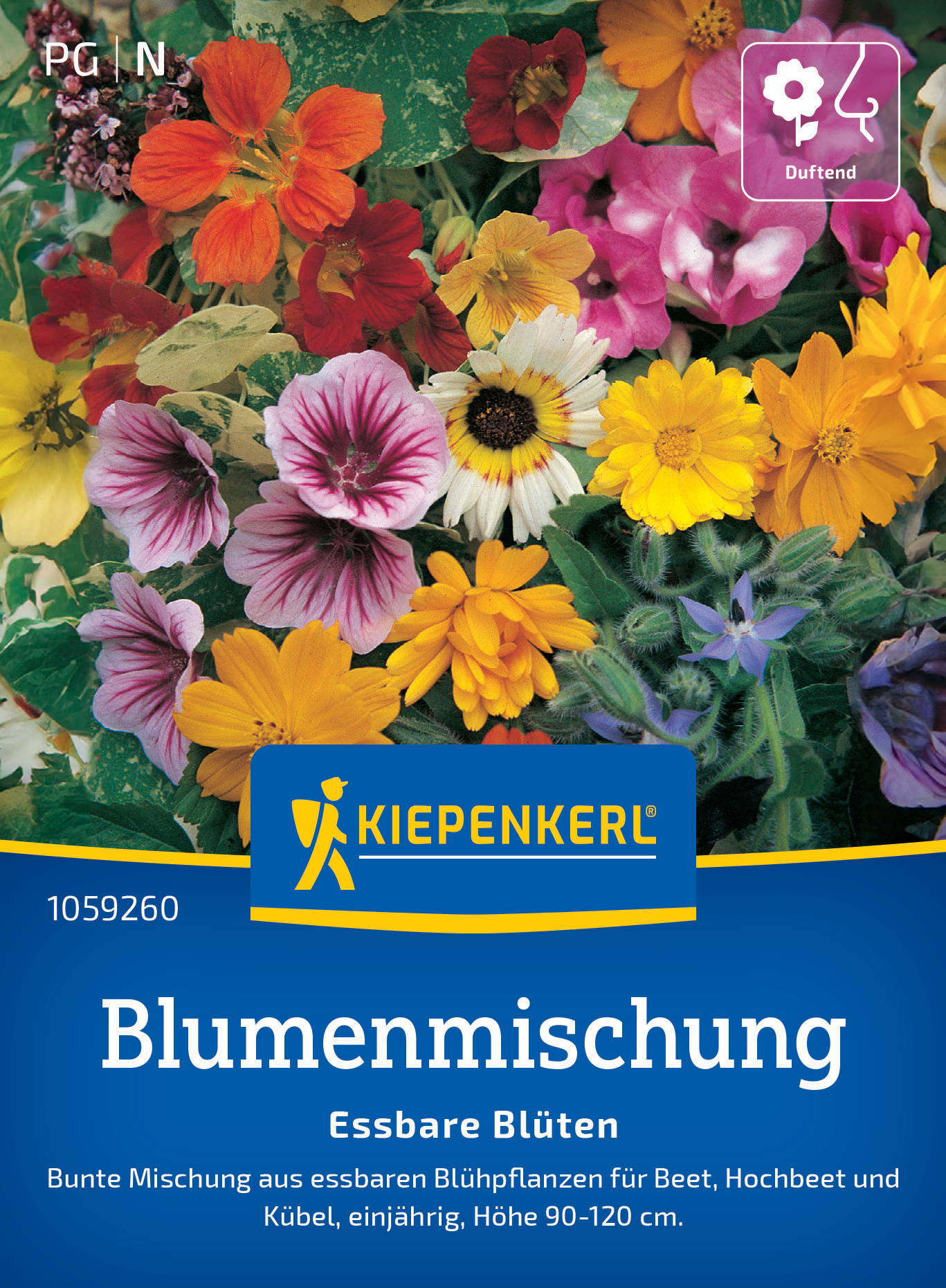 Blumensamen-Mischung Essbare Blüten