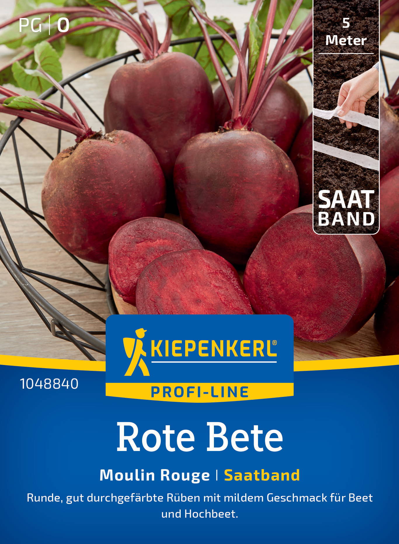 Rote Betesamen Moulin Rouge, Saatband