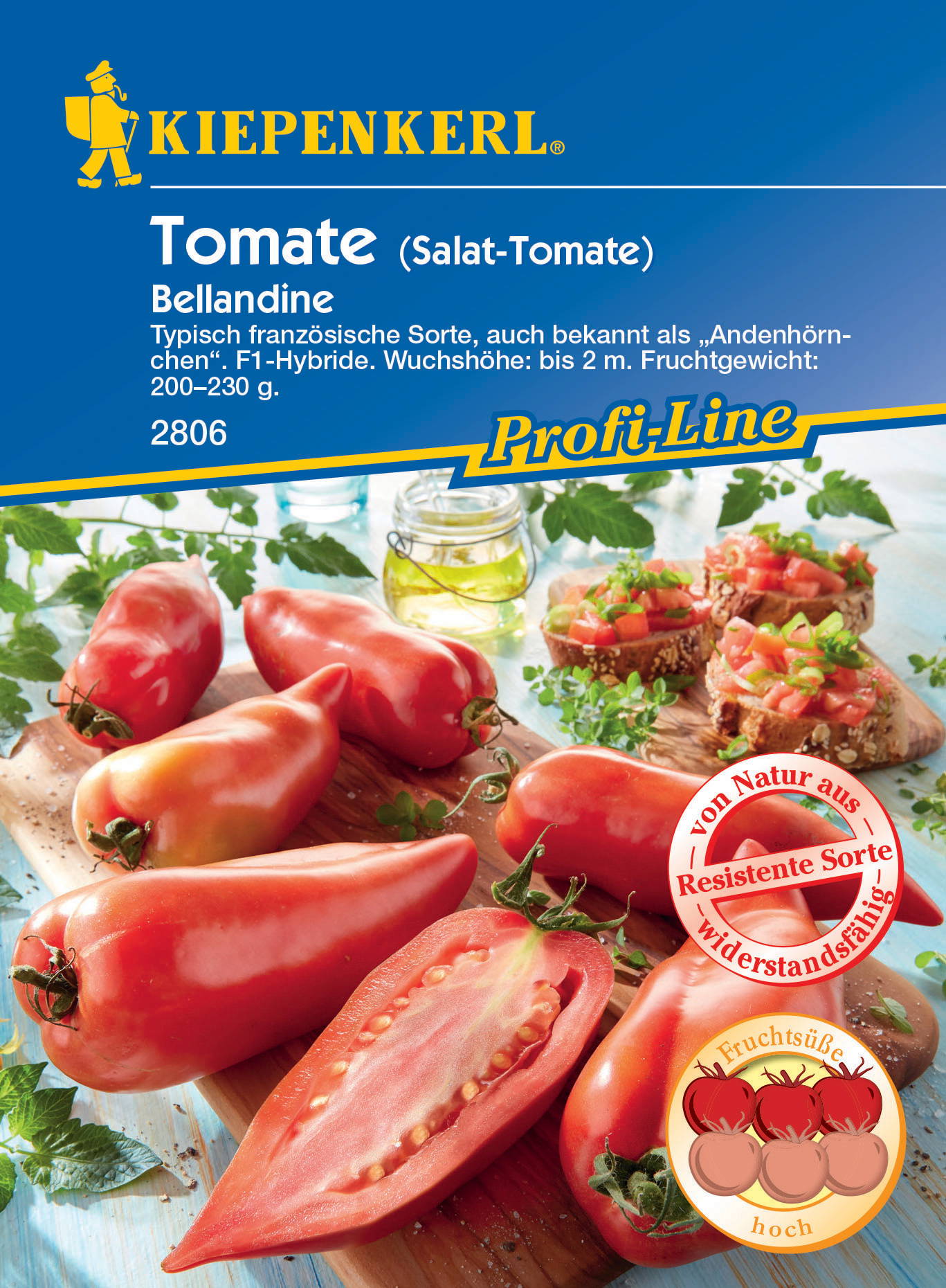 Salat-Tomatensamen Bellandine, F1