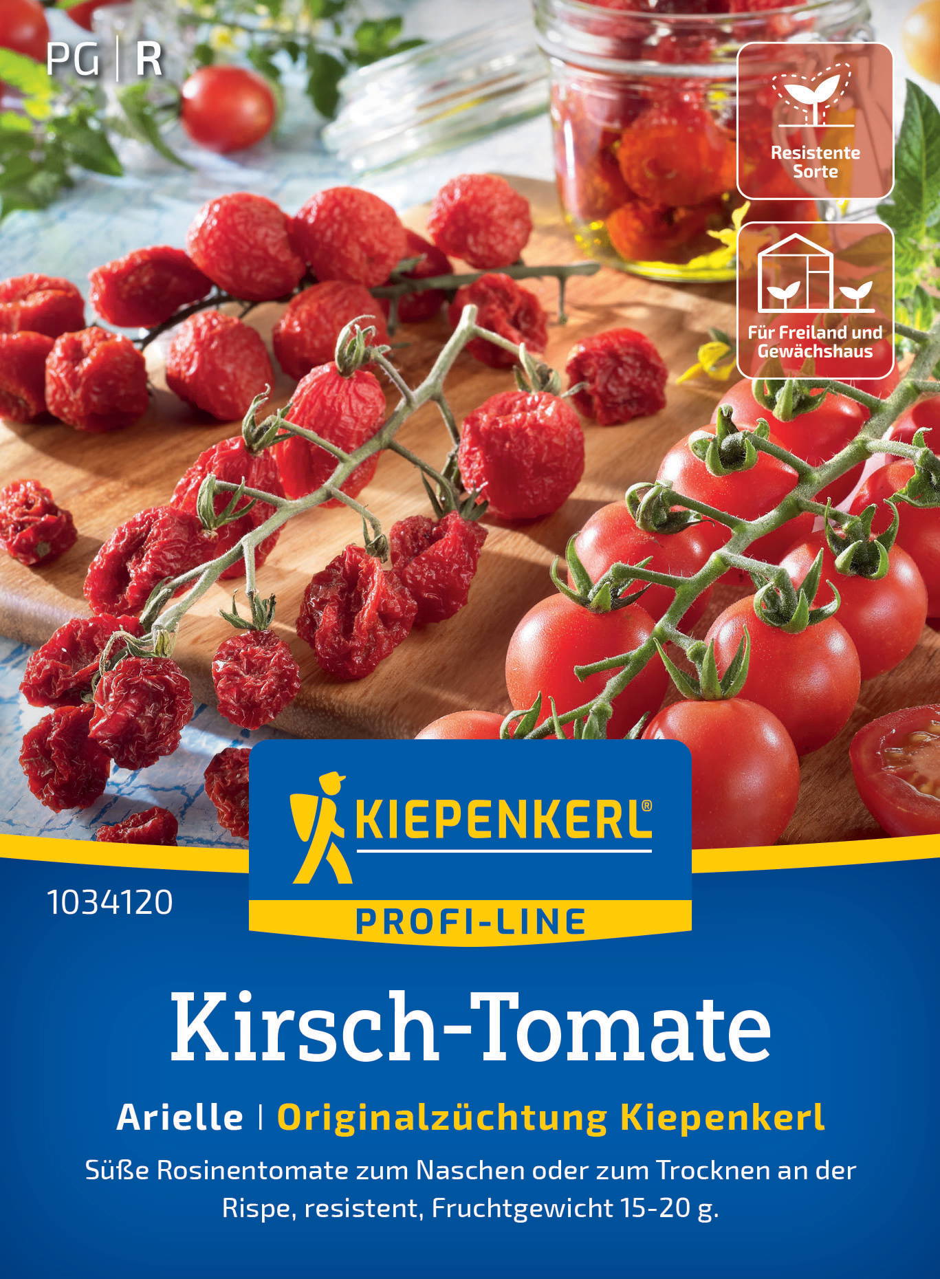 Kirsch-Tomatensamen Arielle, F1