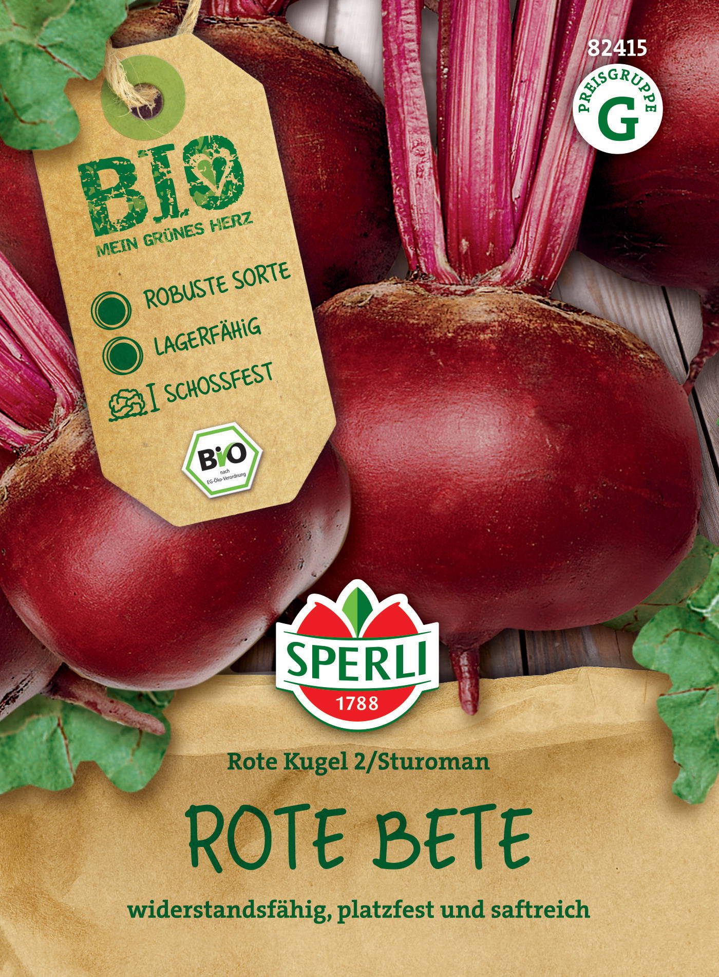 BIO Rote Bete Samen