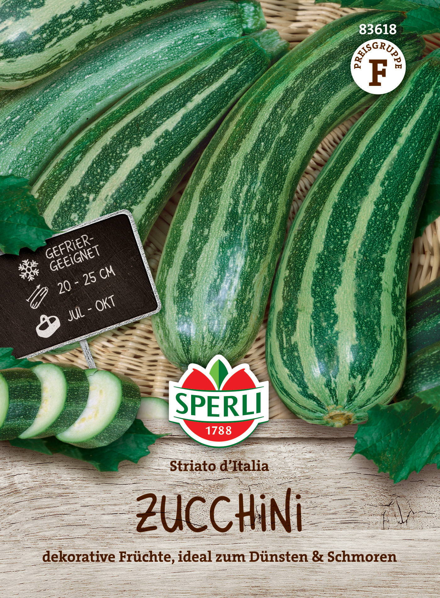 Zucchinisamen Striato d’Italia