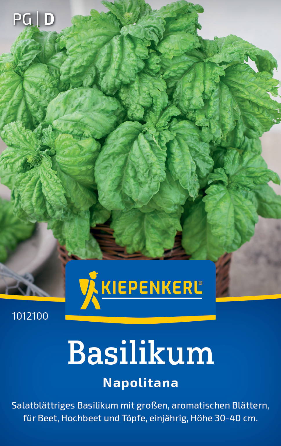 Basilikumsamen Napolitana