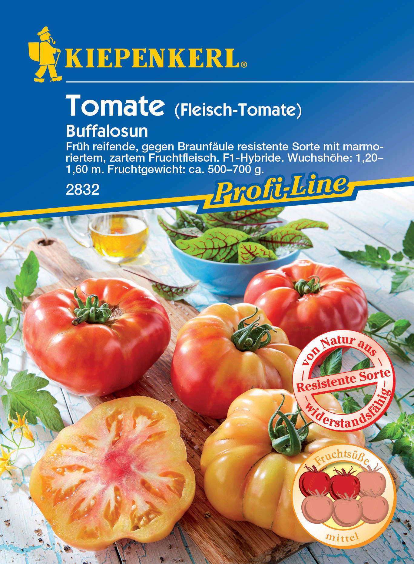 Fleisch-Tomatensamen Buffalosun, F1