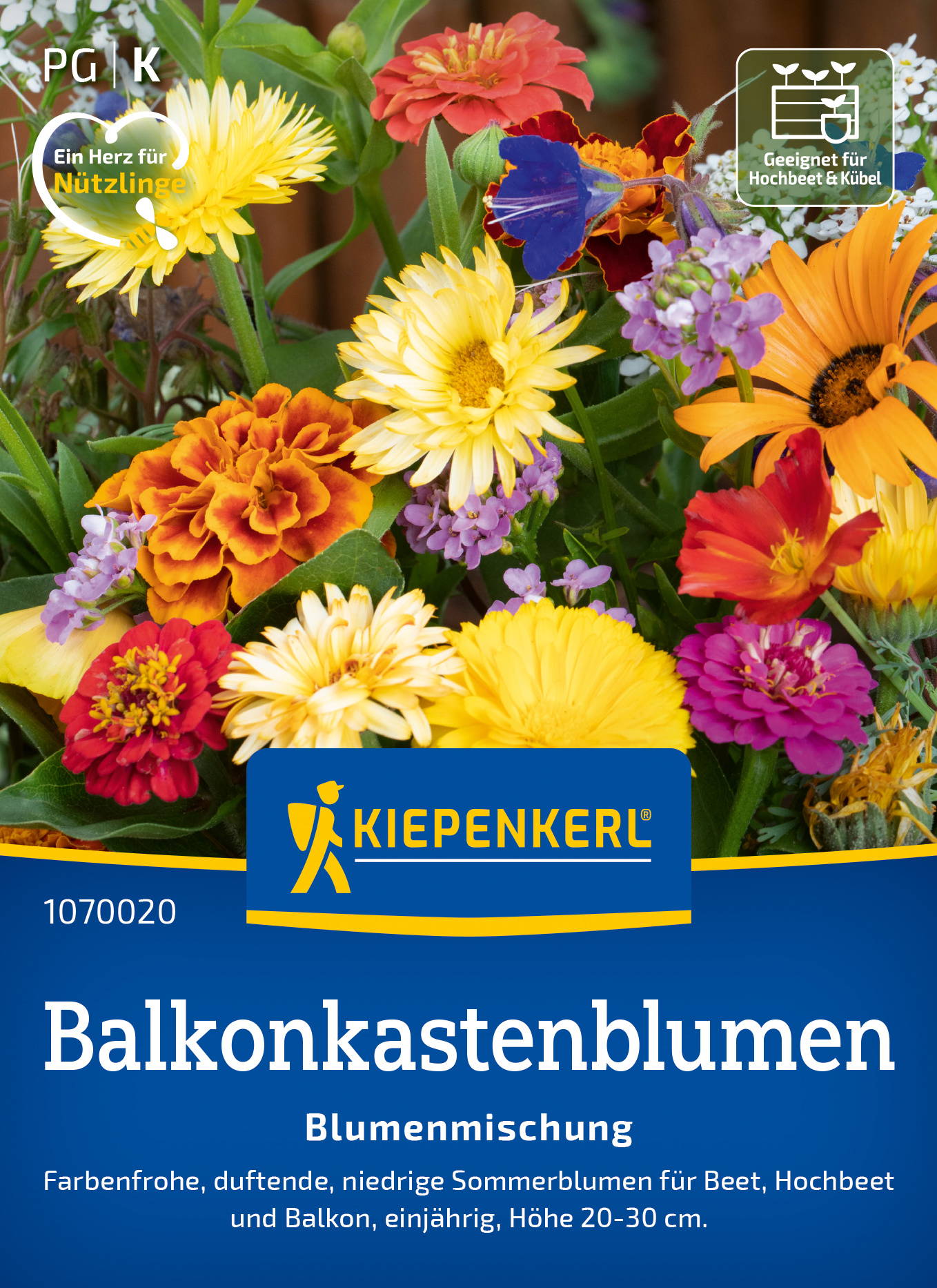 Blumensamen-Mischung Balkonkastenblumen