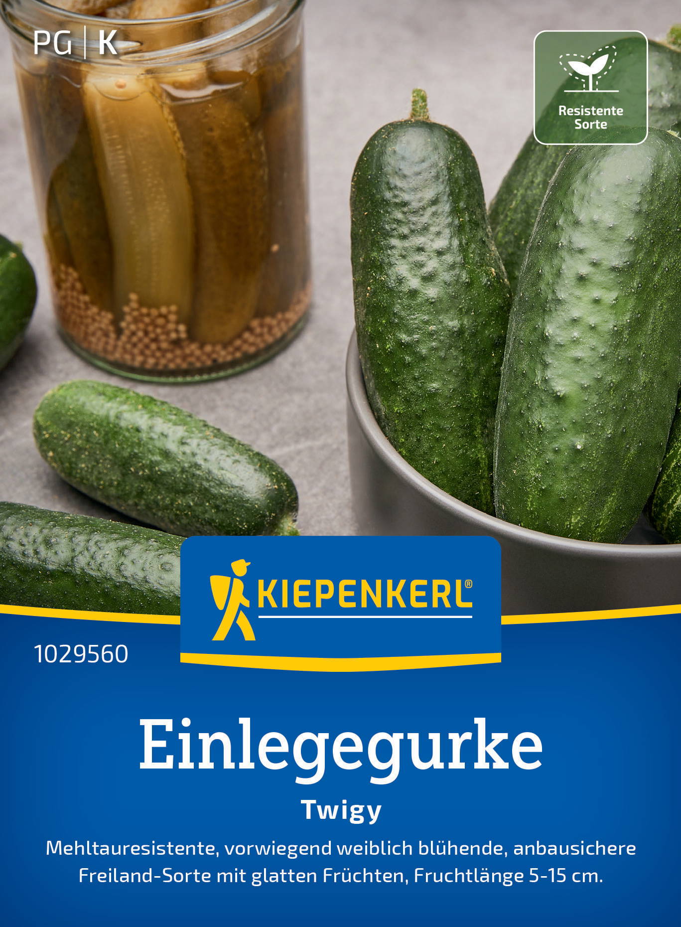 Einlegegurkensamen Twigy, F1