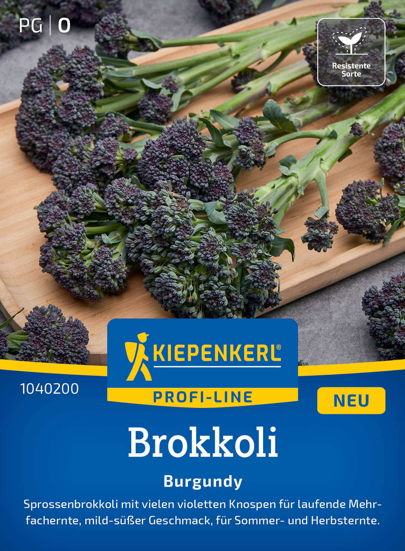 Brokkolisamen Burgundy, F1