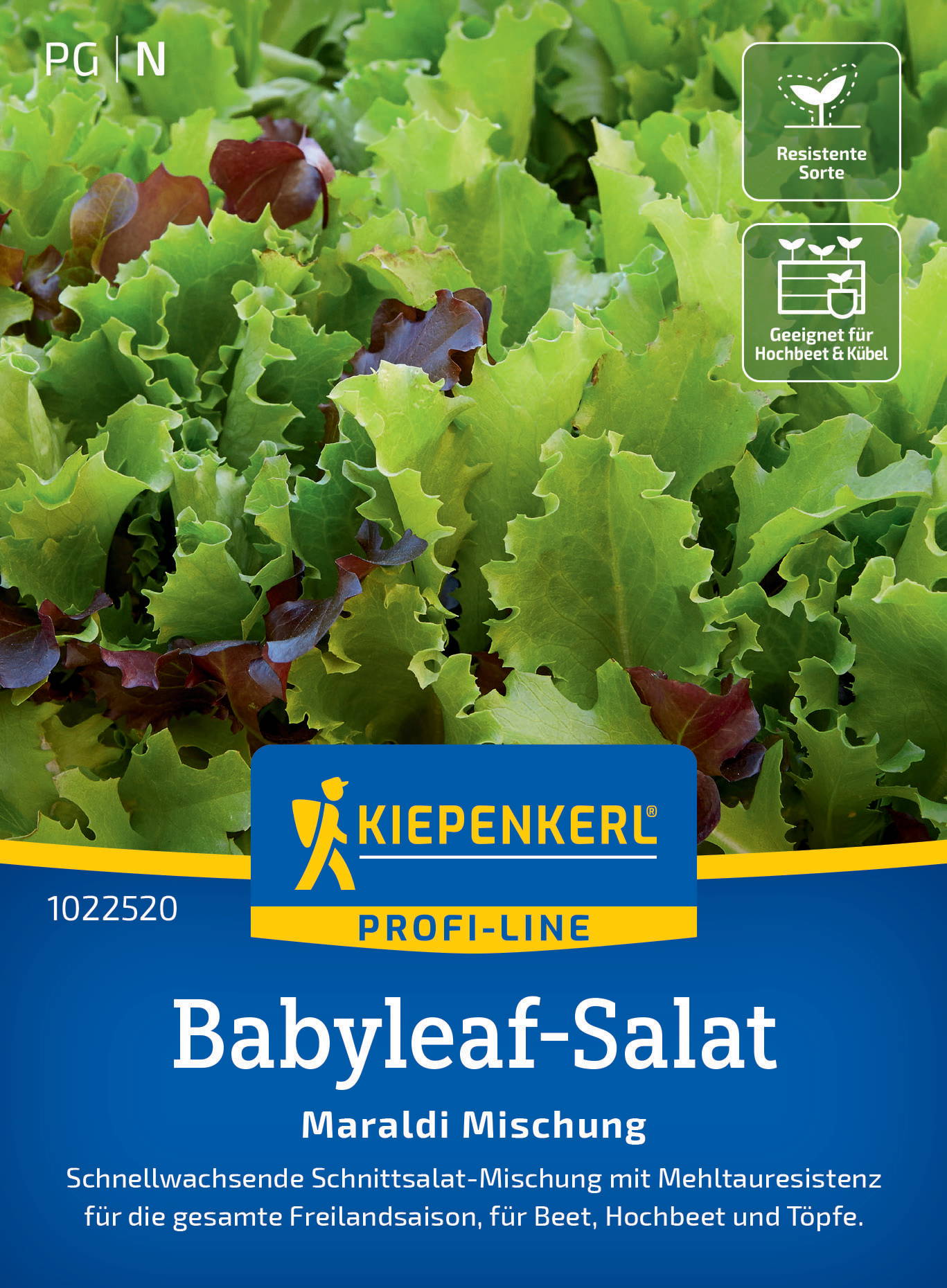 Babyleaf-Salatsamen Maraldi Mischung