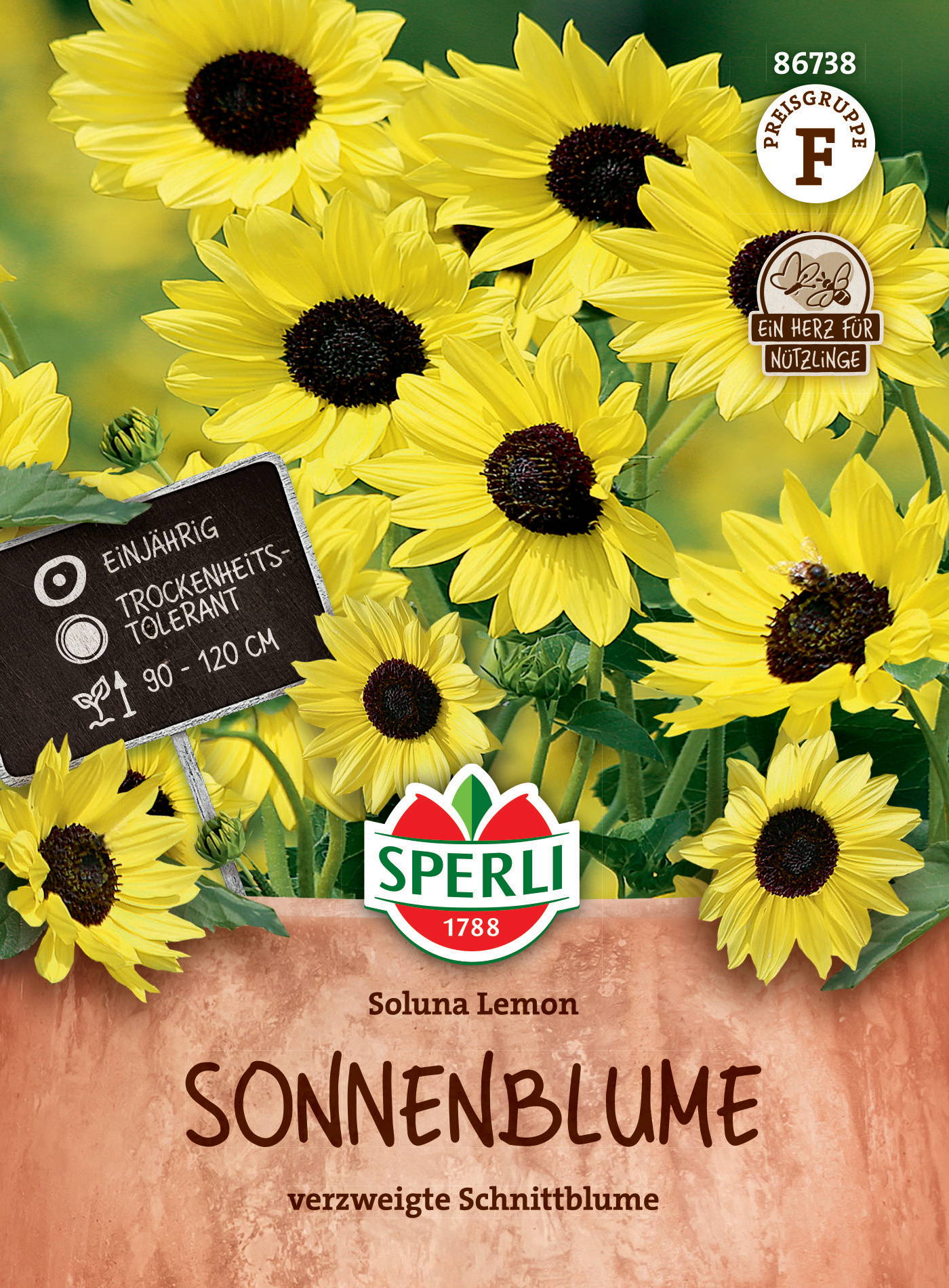 Sonnenblumensamen Soluna Lemon