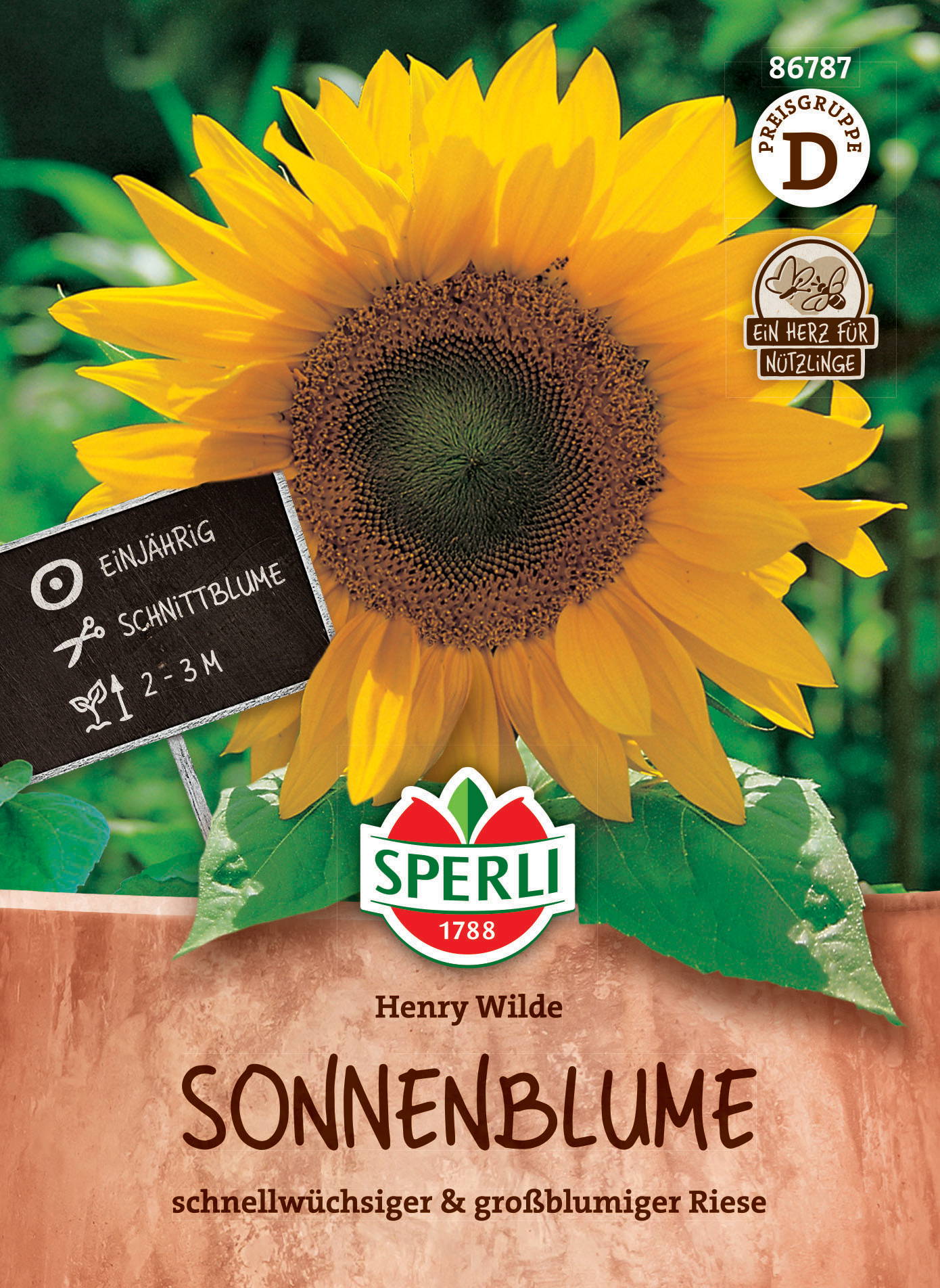 Sonnenblumensamen Henry Wilde