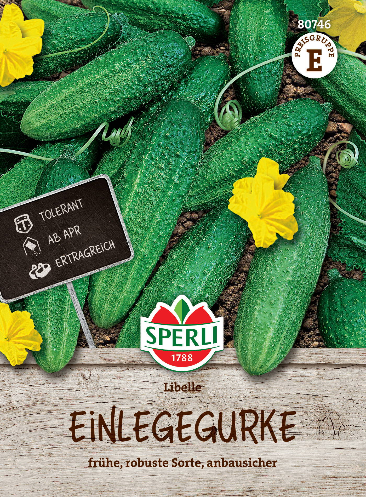 Einlegegurkensamen Libelle, F1