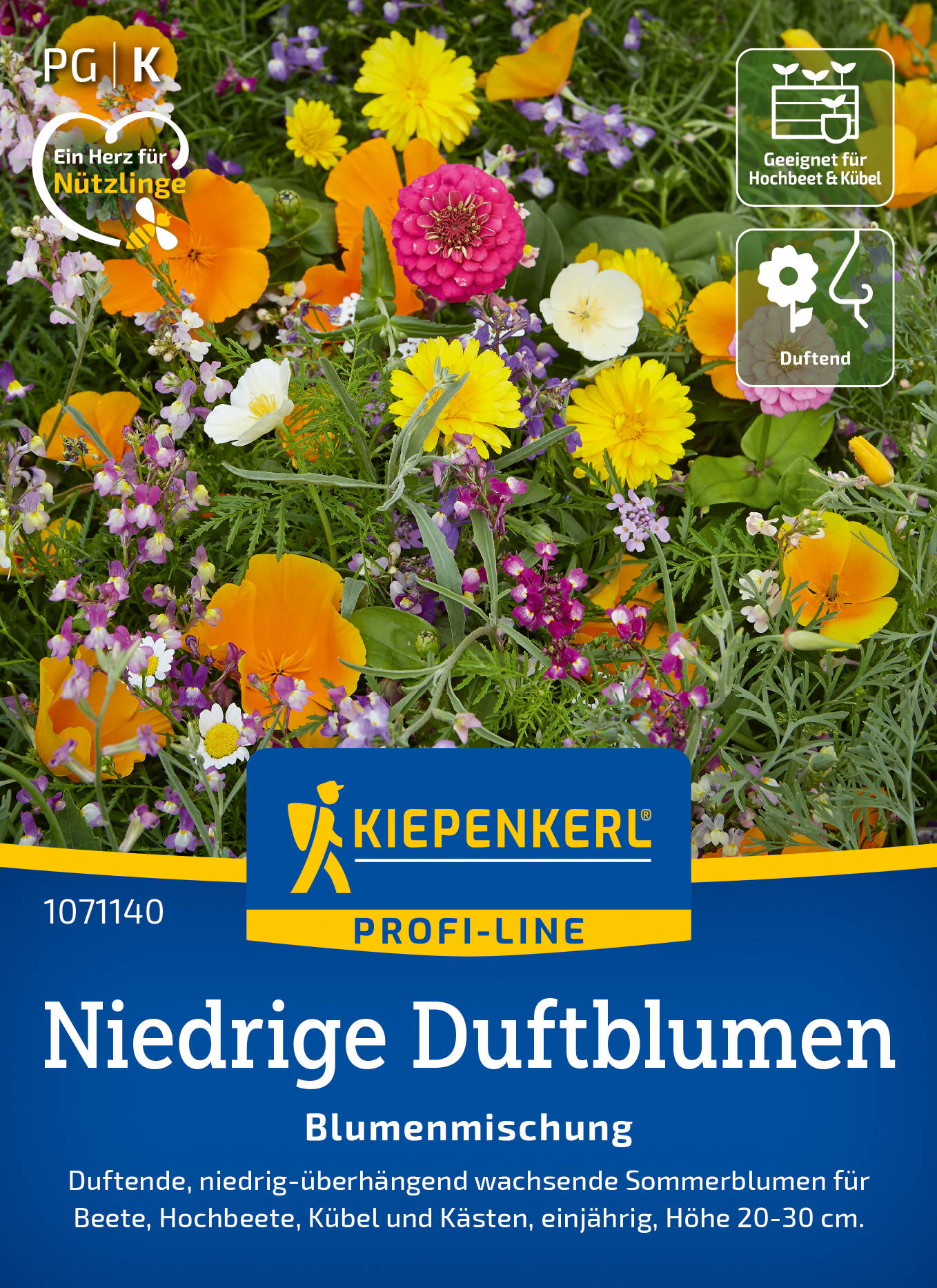 Blumensamen-Mischung Niedrige Duftblumen