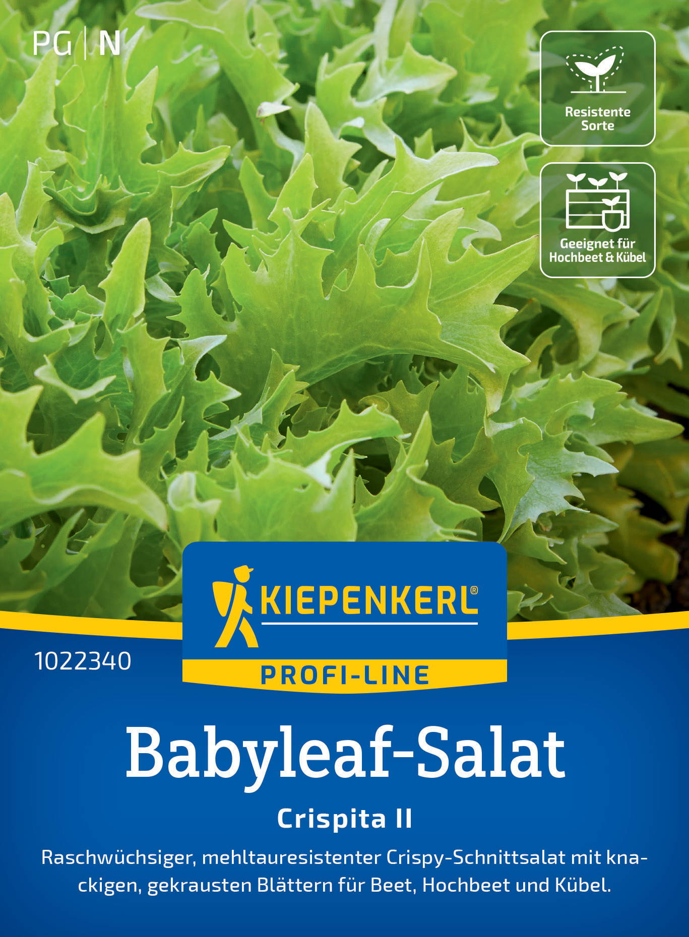 Babyleaf-Salatsamen Crispita II