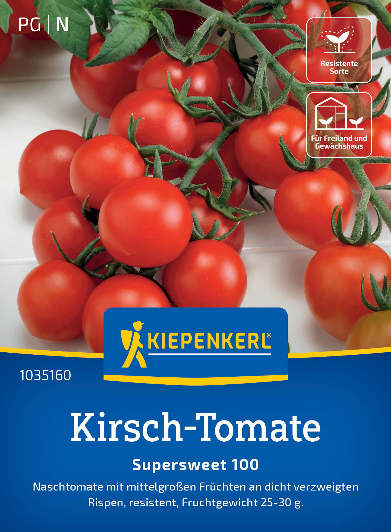 Kirsch-Tomatensamen Supersweet 100, F1