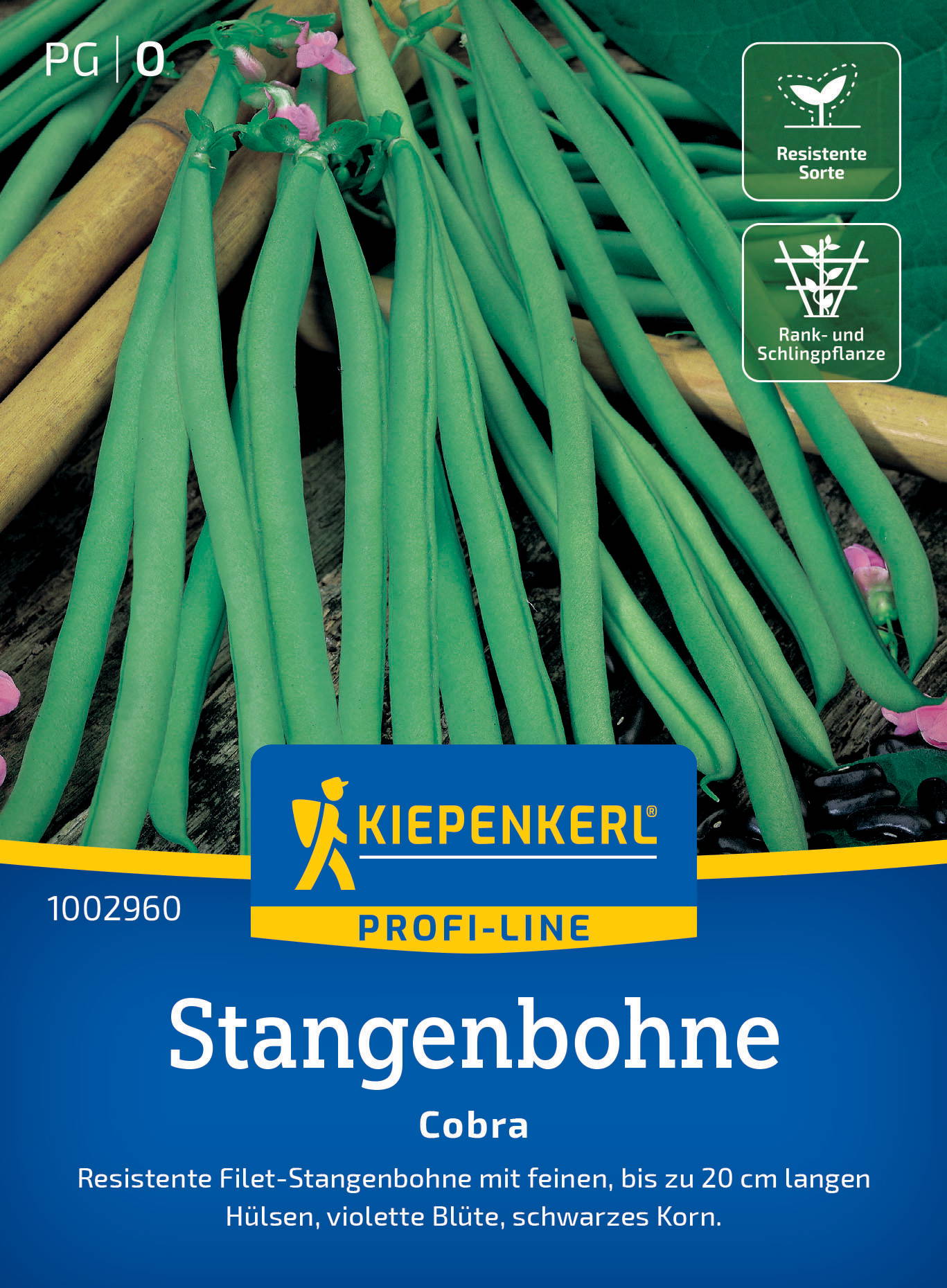 Stangenbohnensamen Cobra