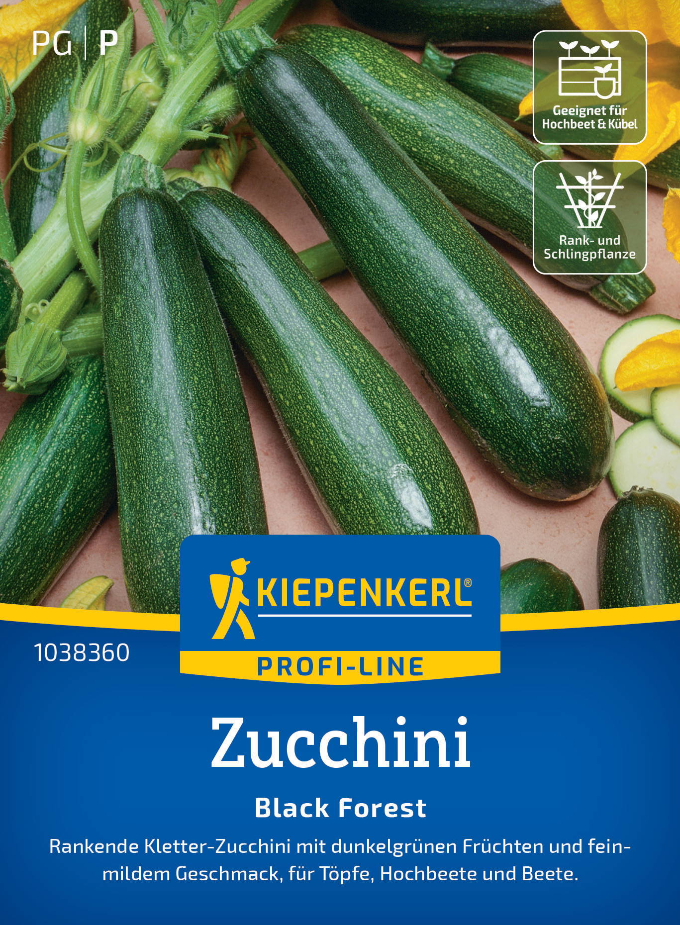 Zucchinisamen Black Forest