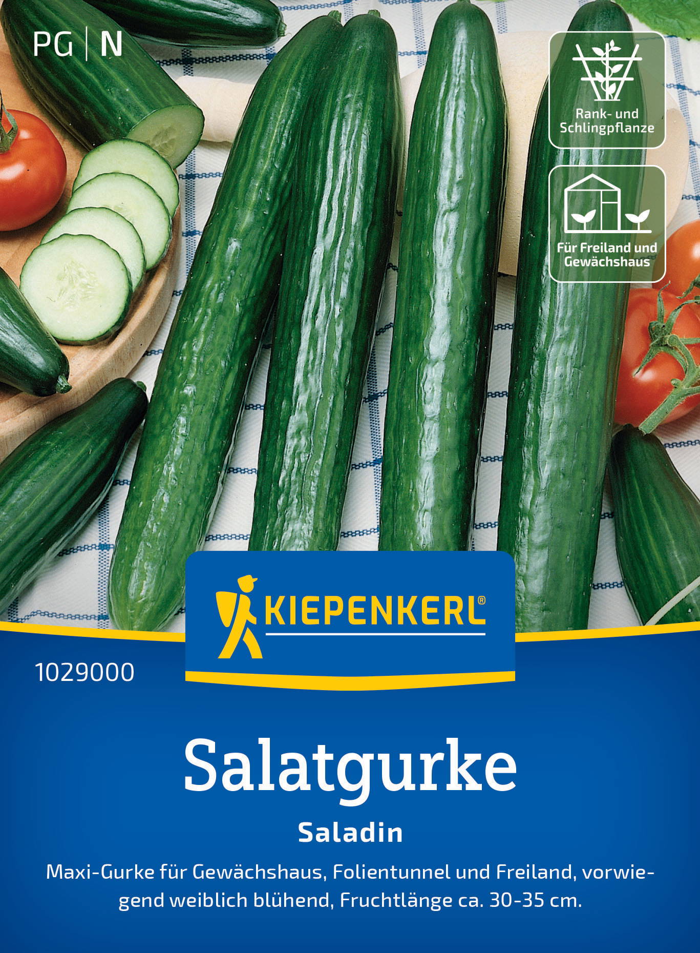 Salatgurkensamen Saladin, F1