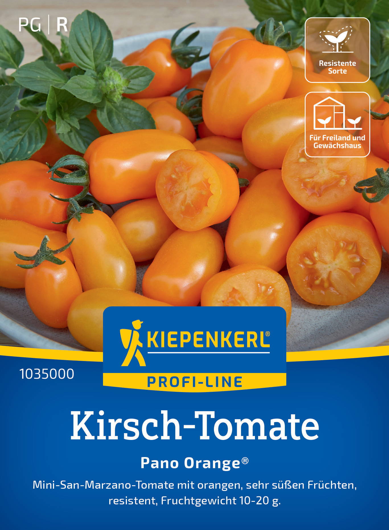 Kirsch-Tomatensamen Pano Orange®, F1 