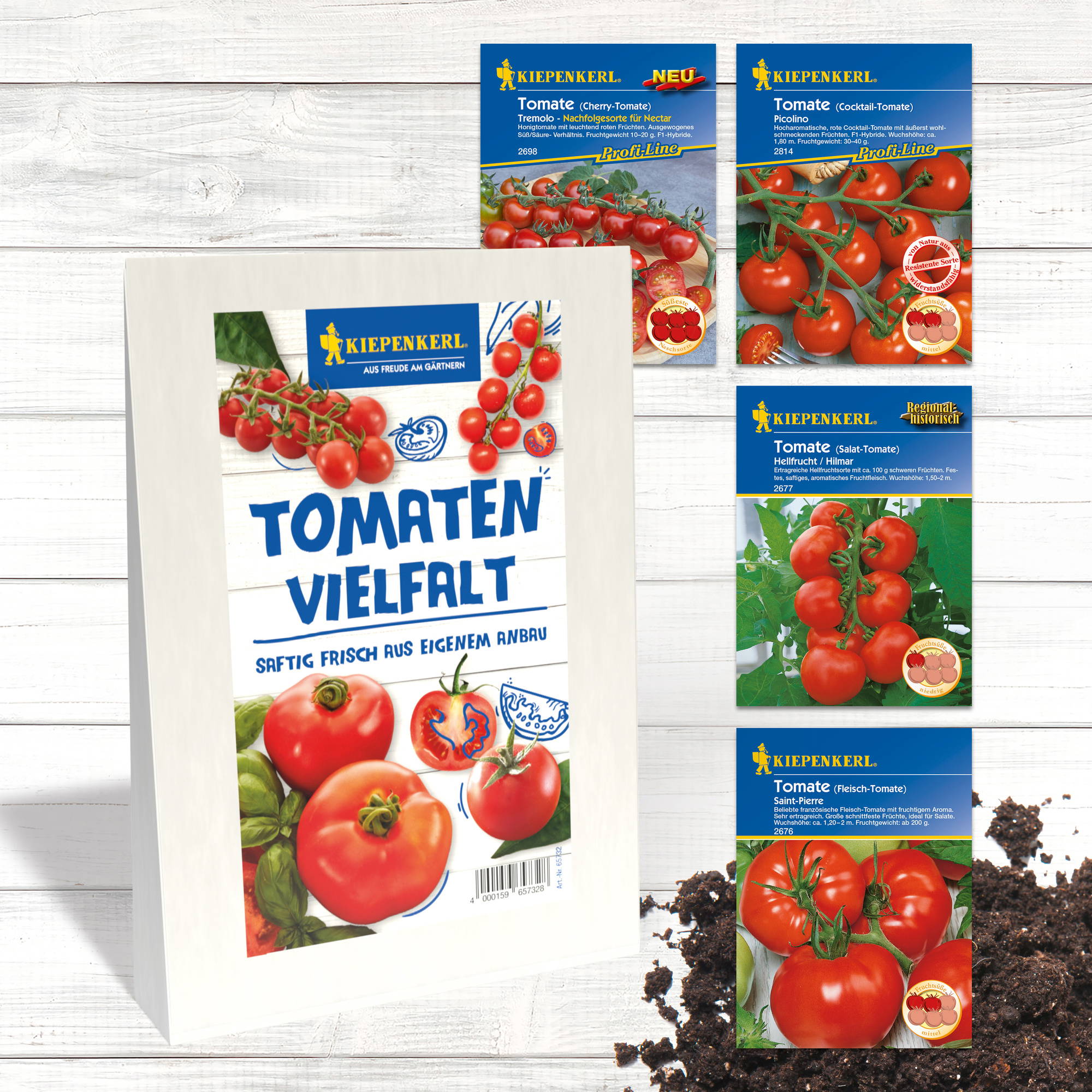 Gemüsesamen-Set Tomaten-Vielfalt