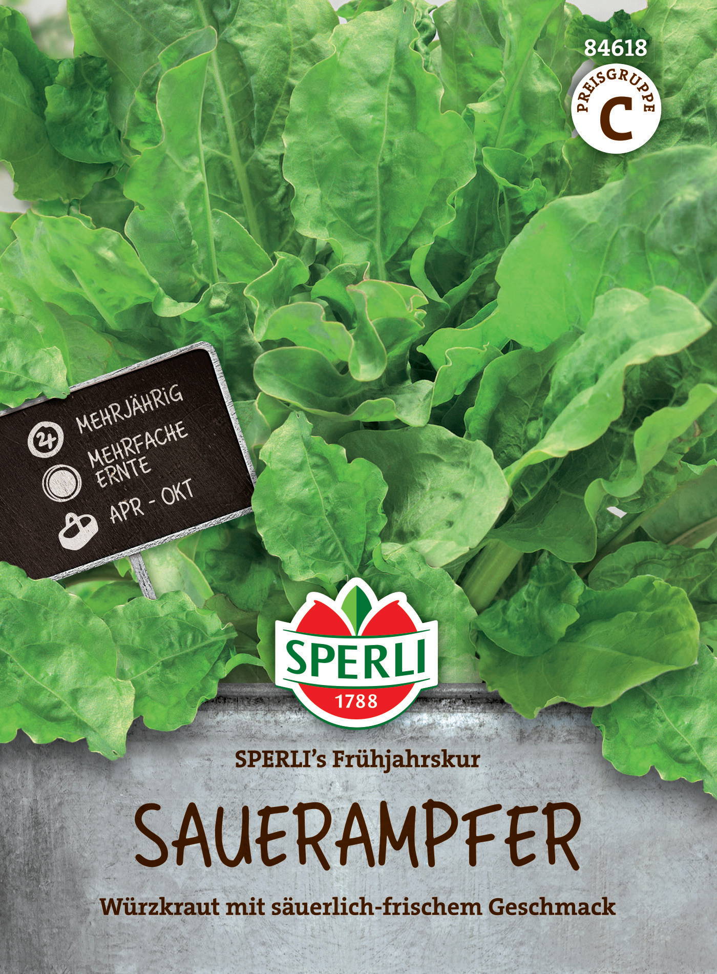 Sauerampfersamen SPERLI's Frühjahrskur