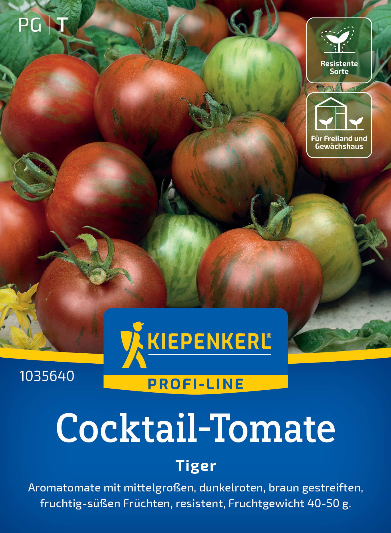 Cocktail-Tomatensamen Tiger, F1