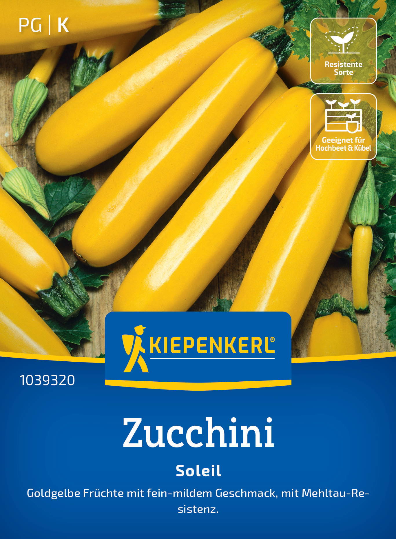 Zucchinisamen Soleil, F1