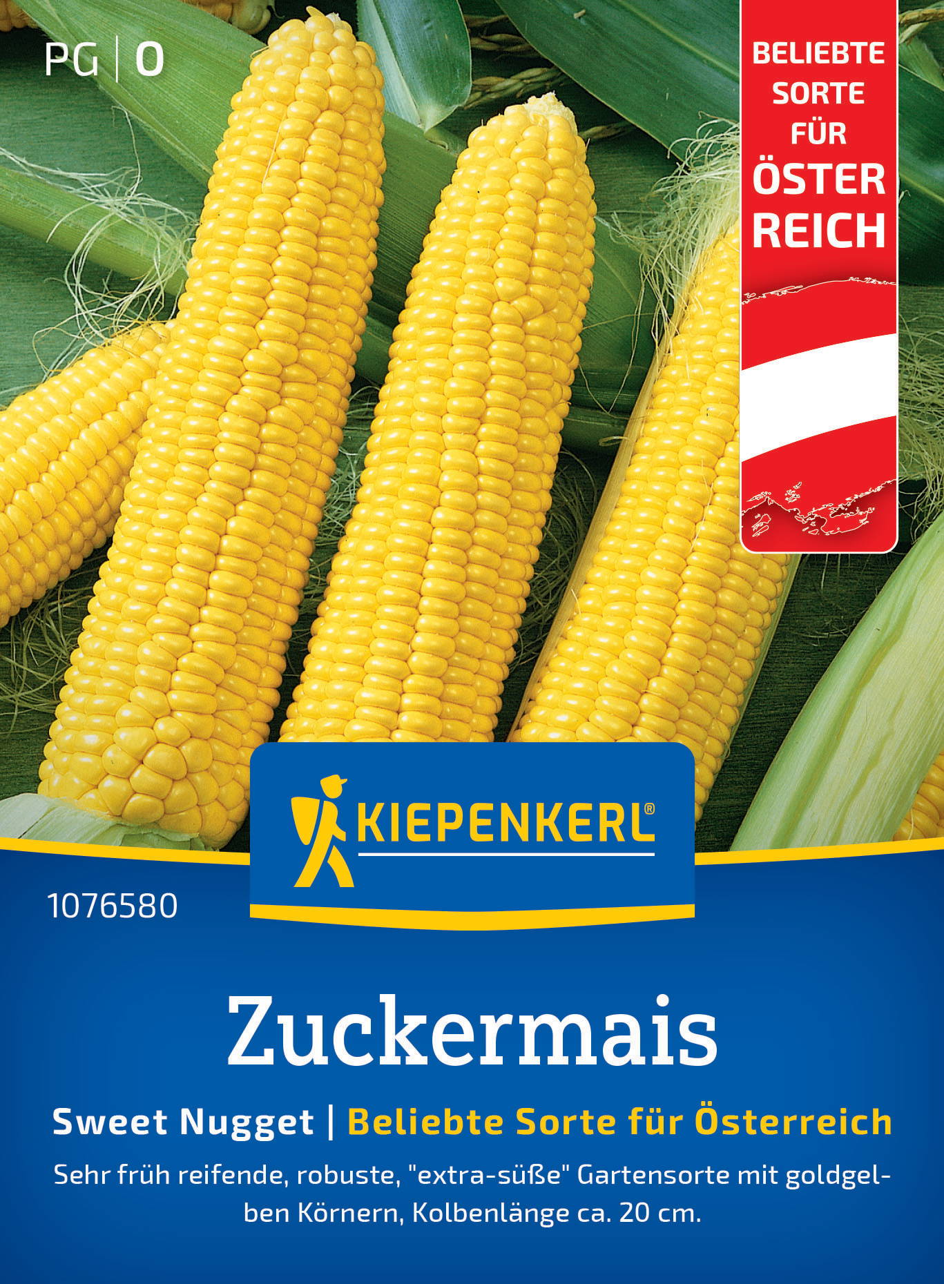 Zuckermaissamen Sweet Nugget, F1
