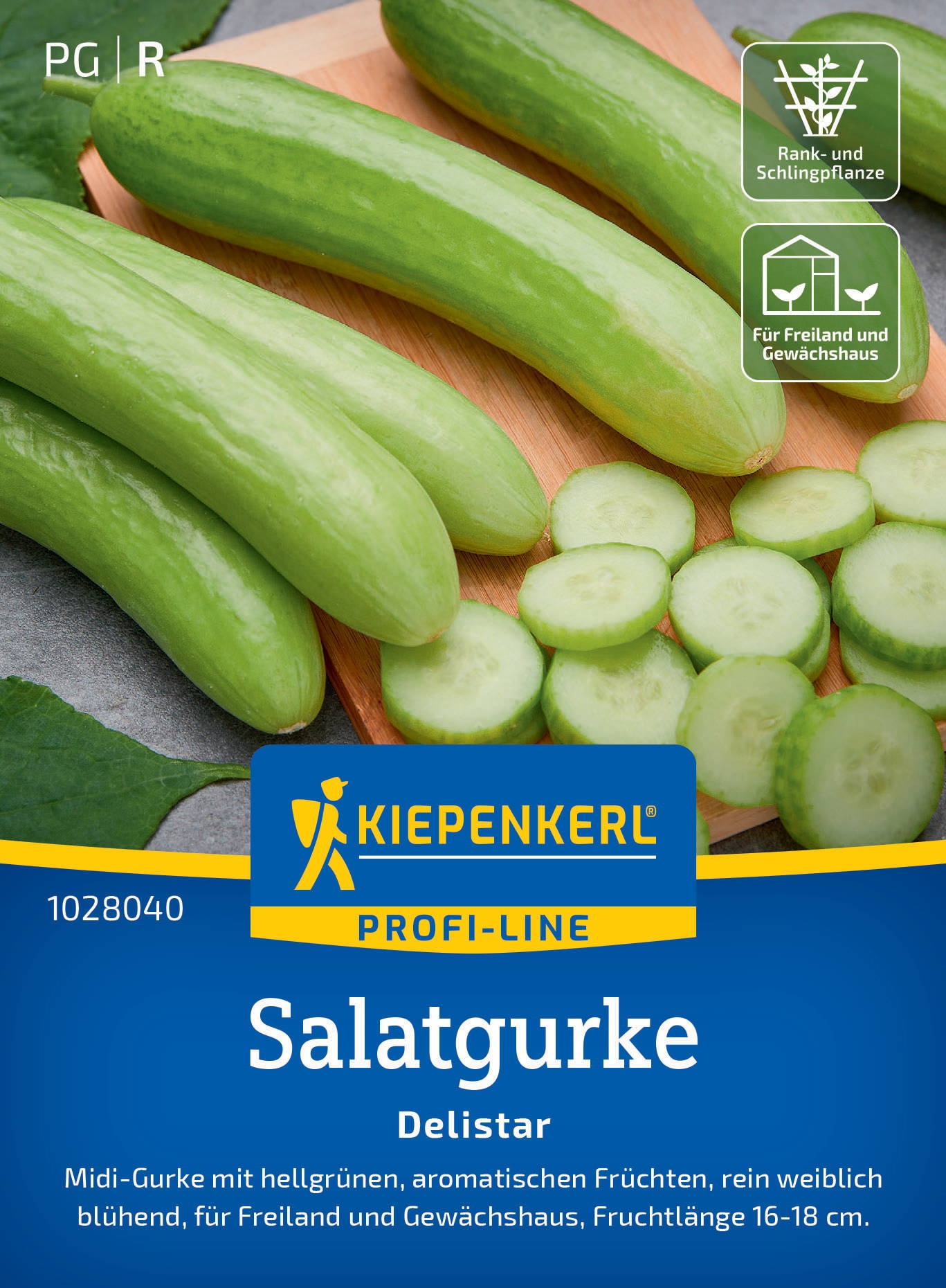Salatgurkensamen Delistar, F1