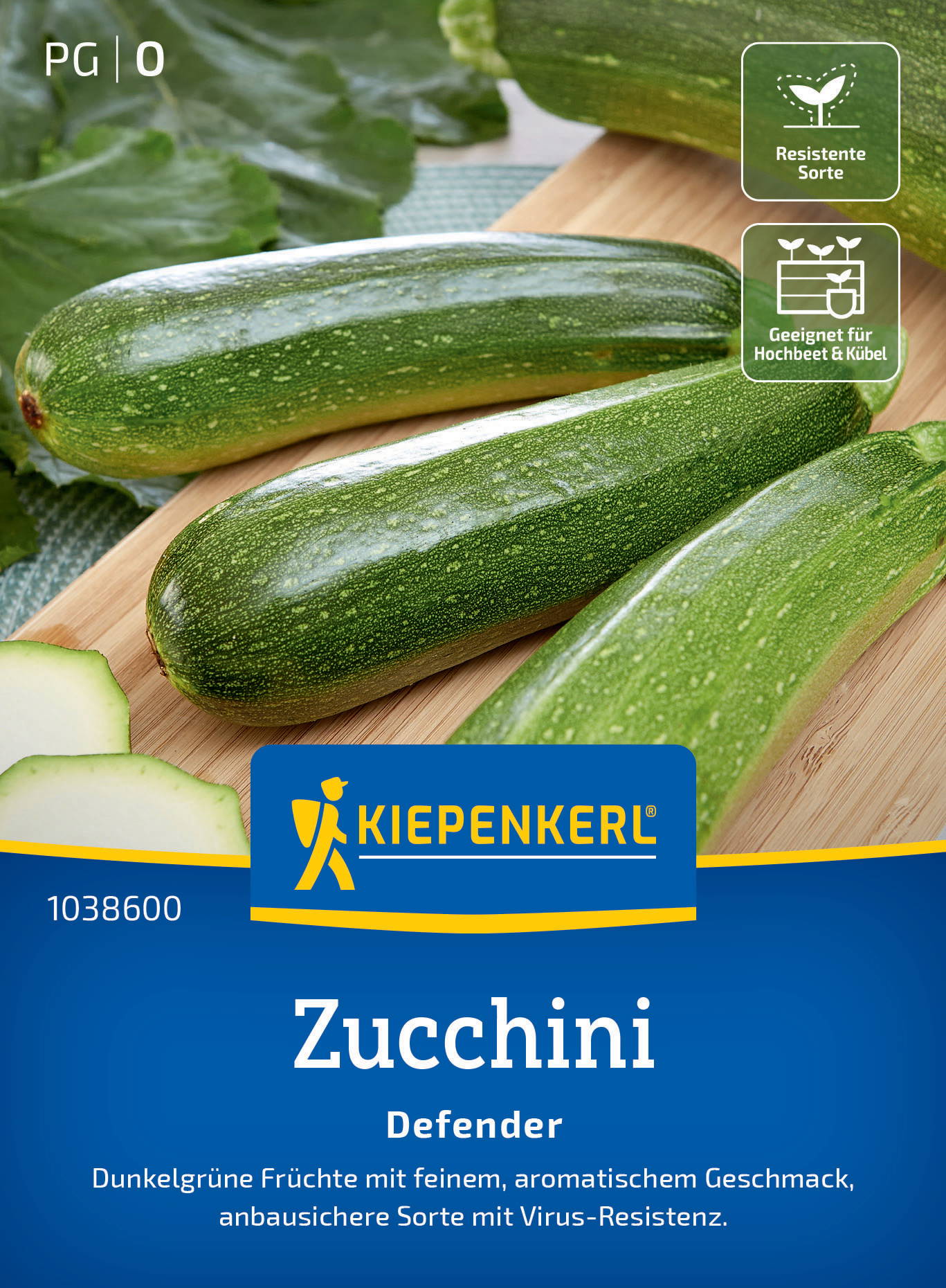 Zucchinisamen Defender, F1