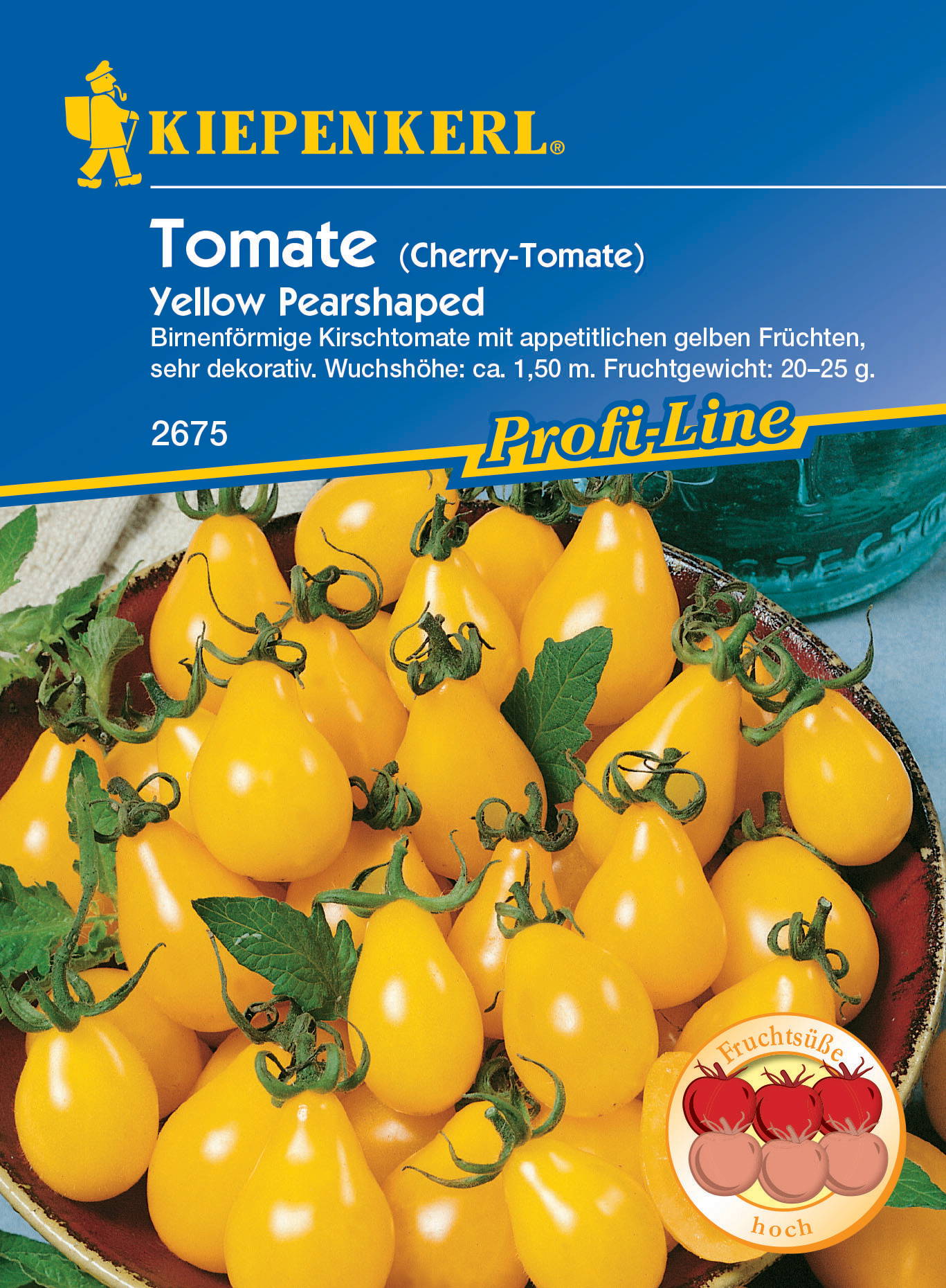 Cherrytomatensamen Yellow Pearshaped