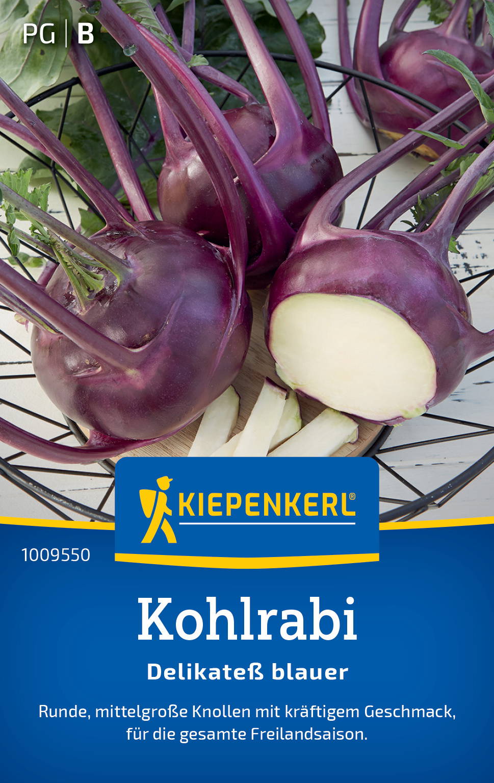 Kohlrabisamen Delikateß blauer