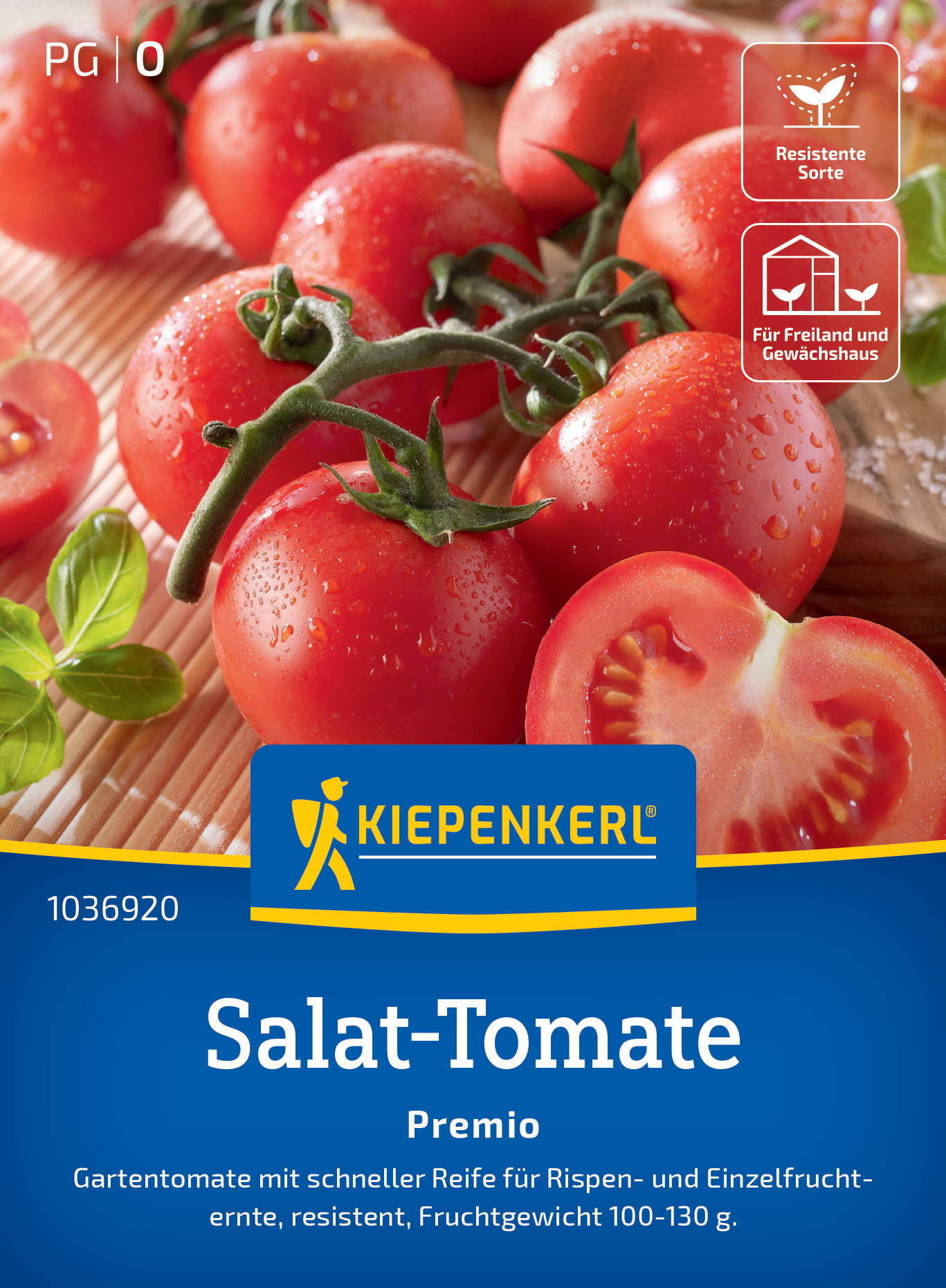 Salat-Tomatensamen Premio, F1