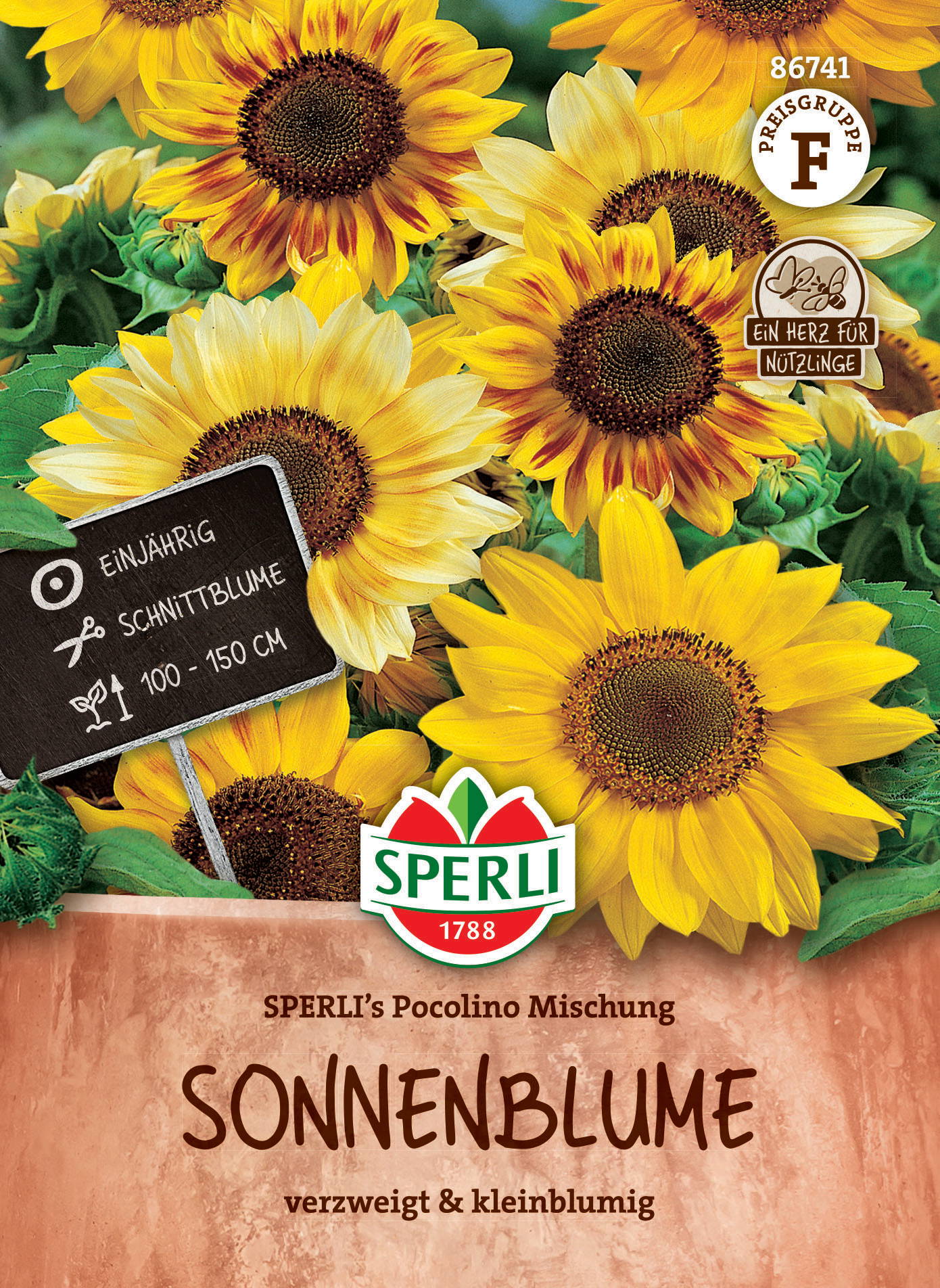 Sonnenblumensamen SPERLI's Pocolino Mischung